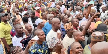 Kogi Central Erupts in Massive Show of Support for Yahaya Bello Ahead of APC Primary