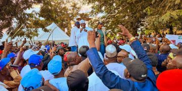 Yahaya Bello Rallies Kogi Community in Ekiti, Seeks Massive Support for Oyebanji