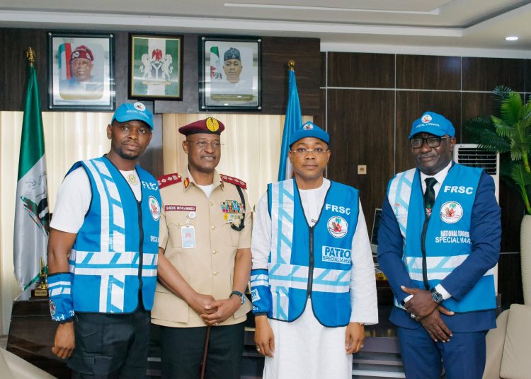 Ododo Boosts FRSC Operations with 10 Electric Patrol Motorcycles, Calls for Safer Roads
