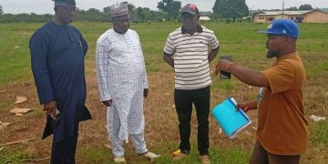 Rector of the Federal Polytechnic Idah Inspects Proposed Site for 750-Seater Ultra-Modern Sports Pavilion